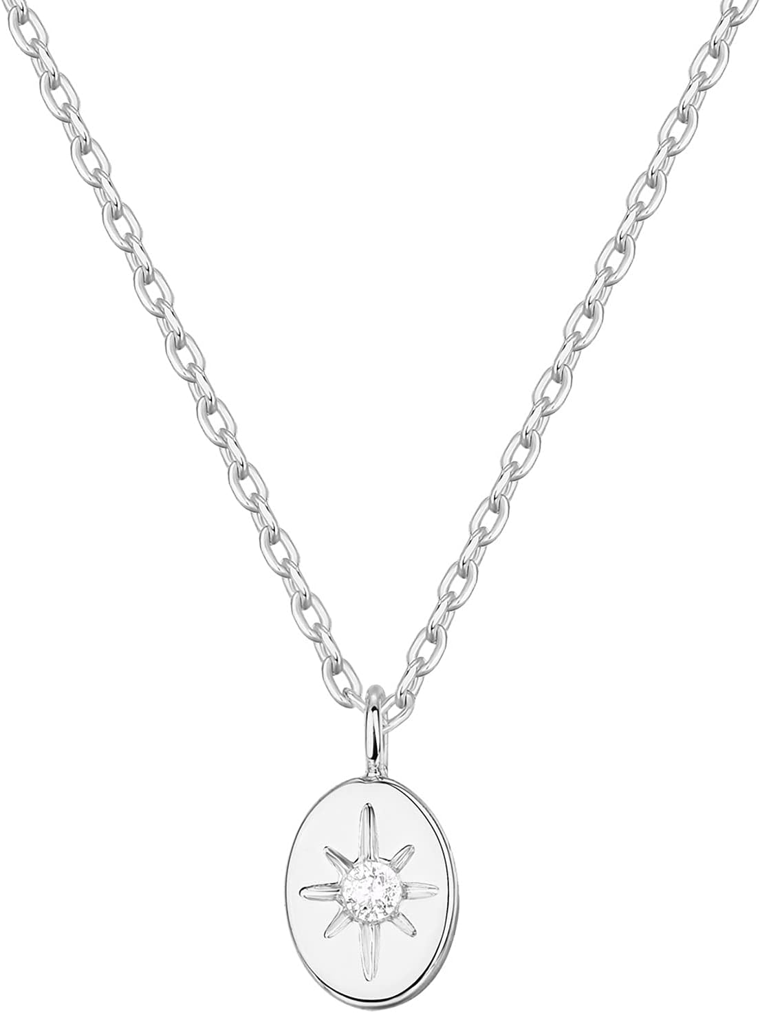 Gold Plated Engraved Coin Pendant Necklace, Single Piece - Image 10